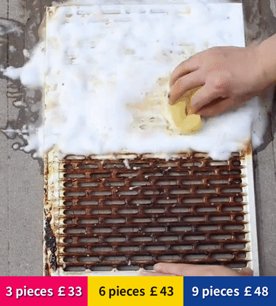 Japanese professional kitchen oil stains removing cleaner