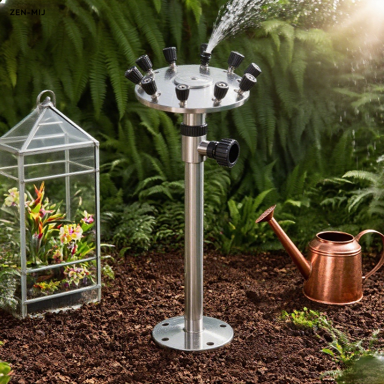 自動回転散水機