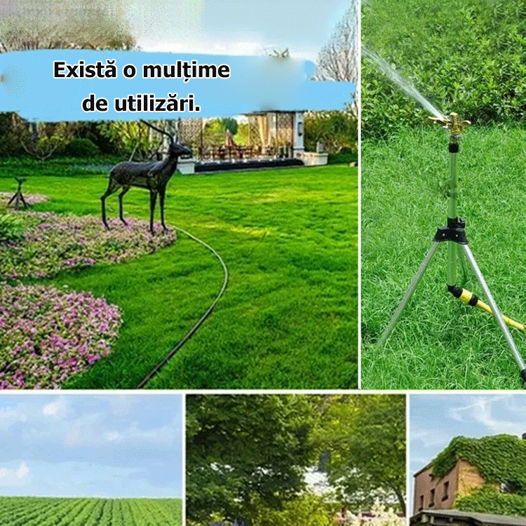 Aspersor de grădină cu înălțime reglabilă