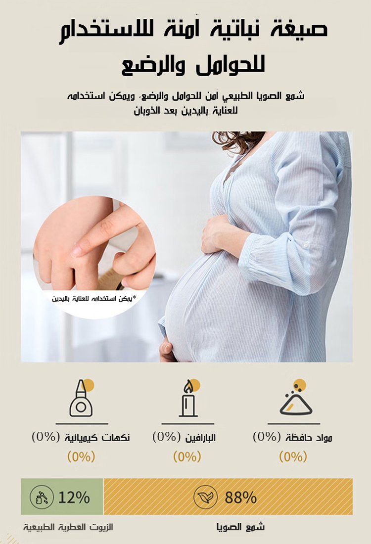 【هدية من الطبيعة】مجموعة من أربع شموع عطرية في علبة معدنية