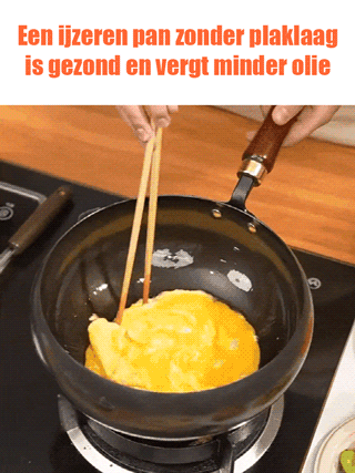 Handgemaakte hamerpatroon buikpan