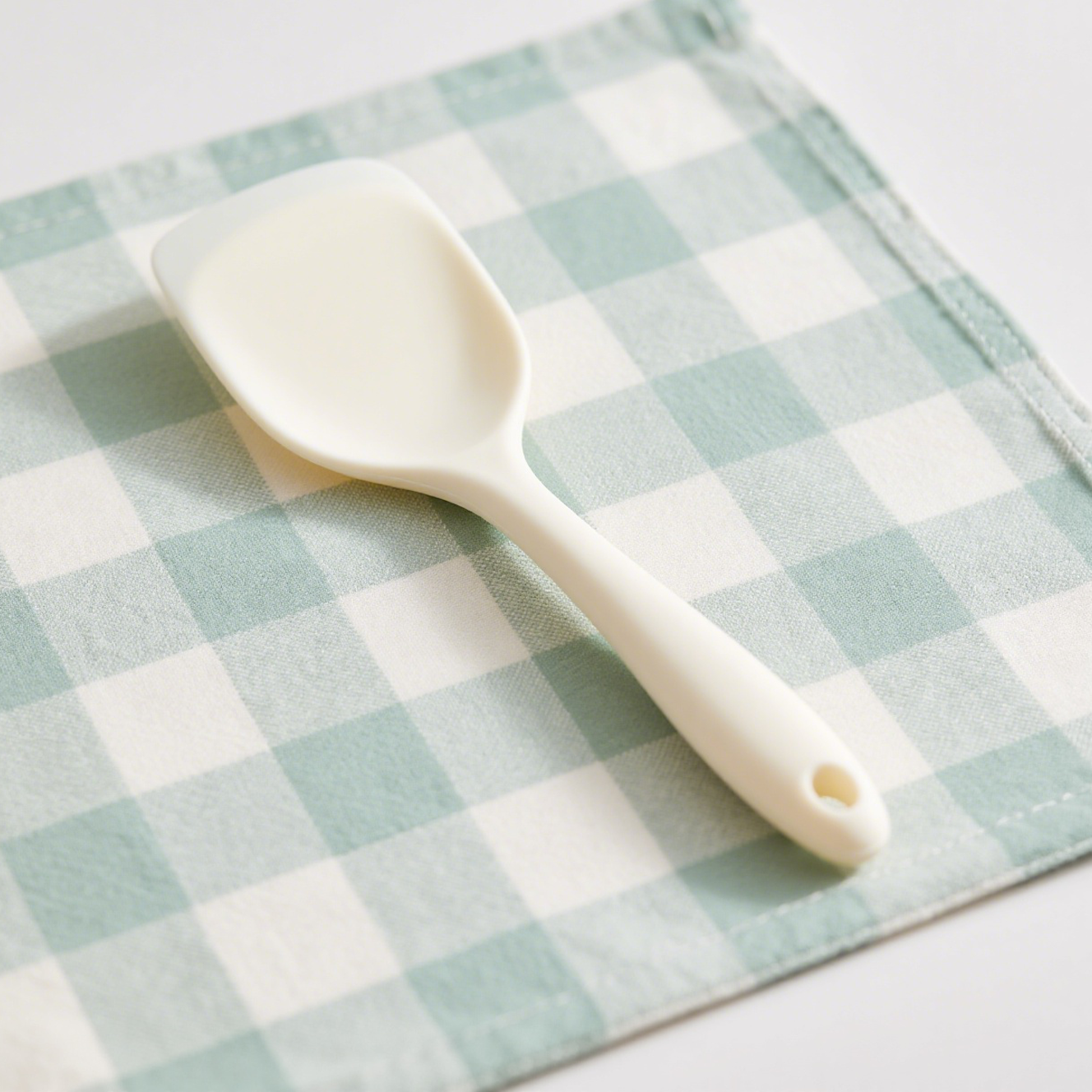 가정용 흰색 실리콘 주걱