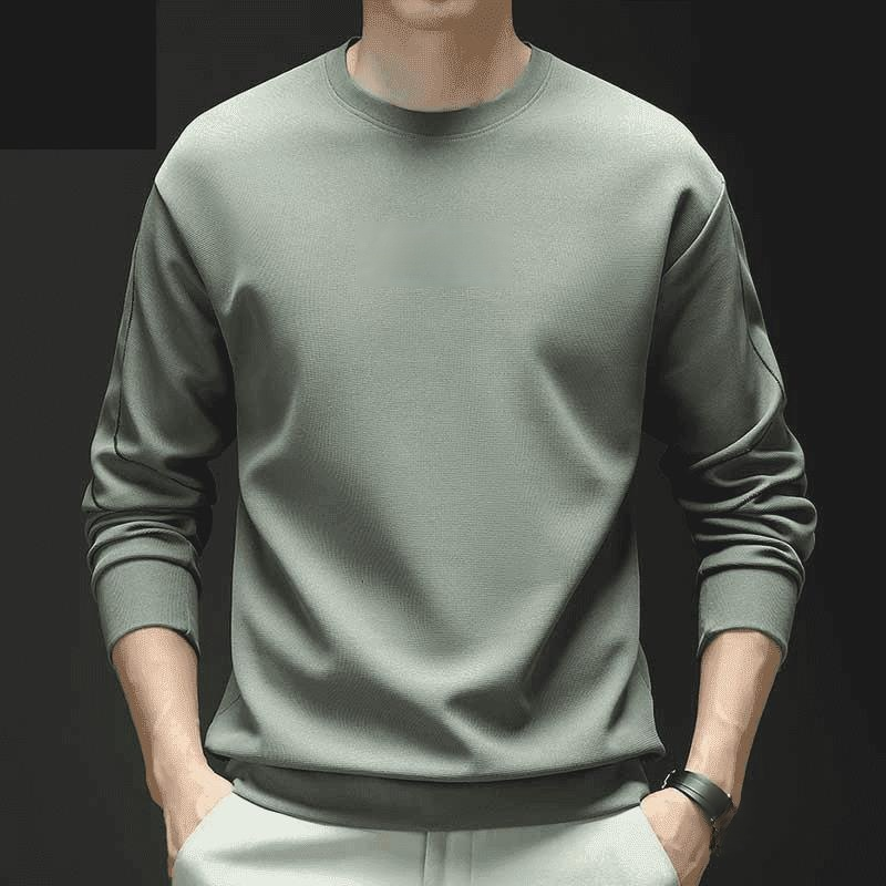 【Boutique Affordable Luxury】Fashionable Versatile Crew Neck Sweatshirt