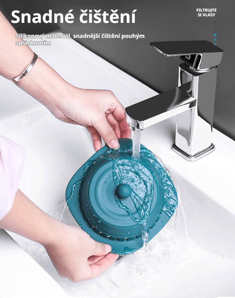 Kryt odtokového otvoru s moderním vzhledem