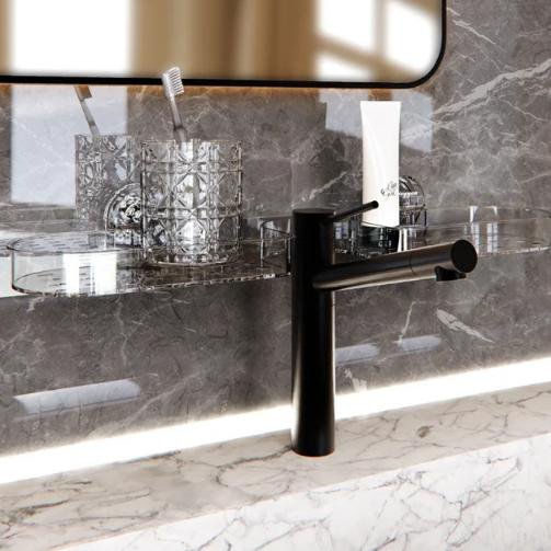 Suction Cup Bathroom Storage Rack