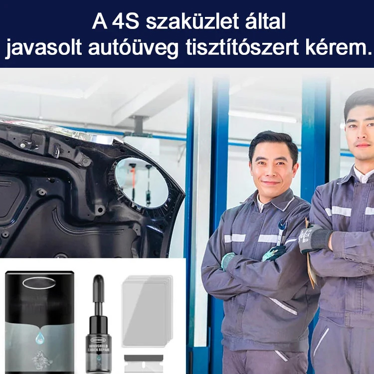 importált üvegrepedés javító folyadék