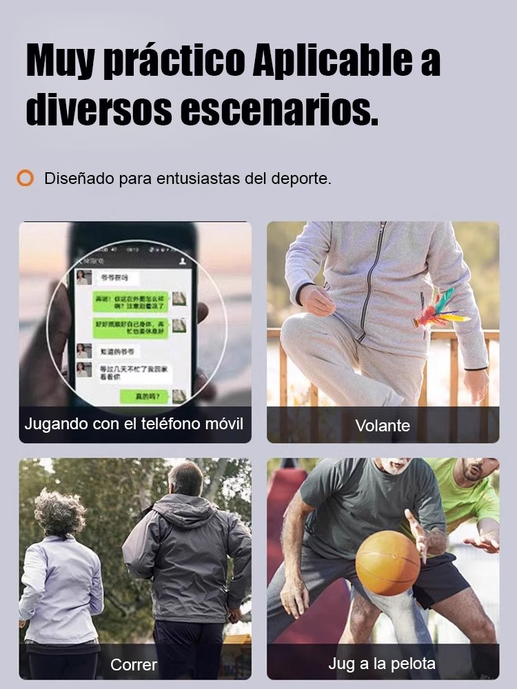 Nuevas gafas progresivas antideslumbrantes con protección contra la luz azul y lentes que cambian de