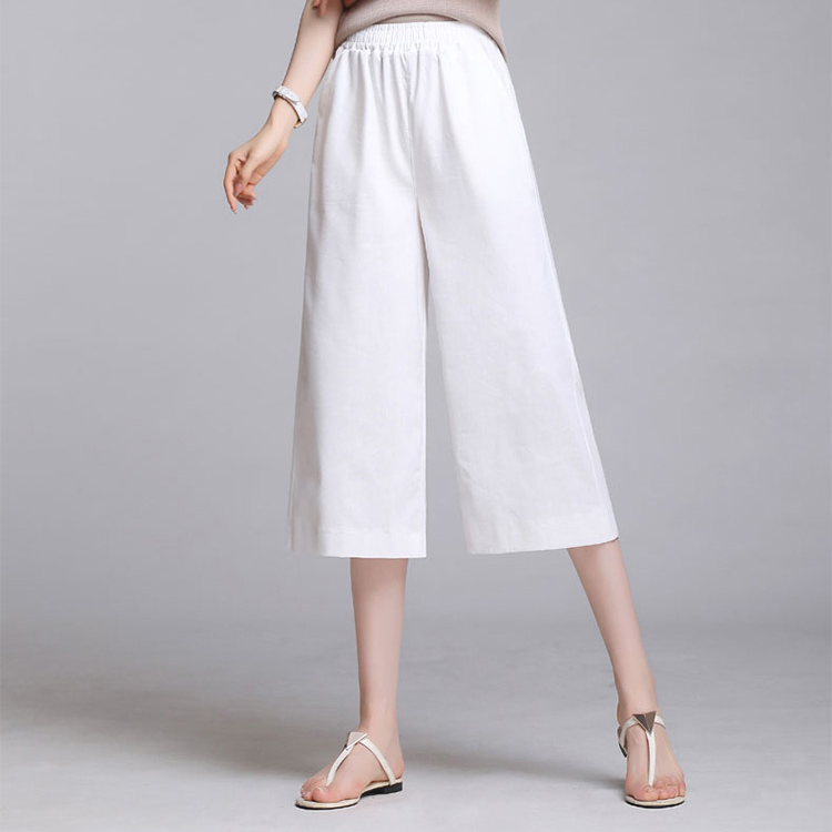 【クロップドパンツ】さらふわ～爽やかに穿きたい、クロップドパンツ