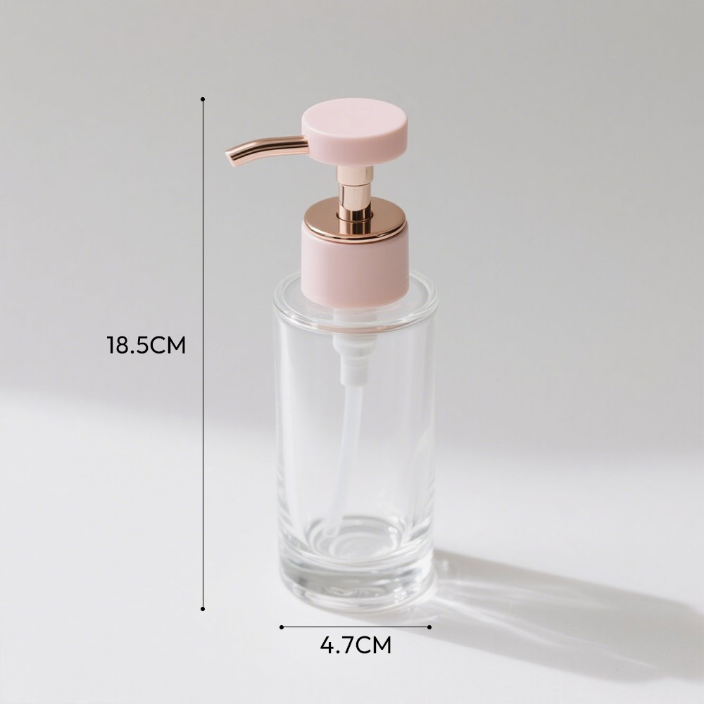 旅行用に最適なガラスディスペンサーボトルセット