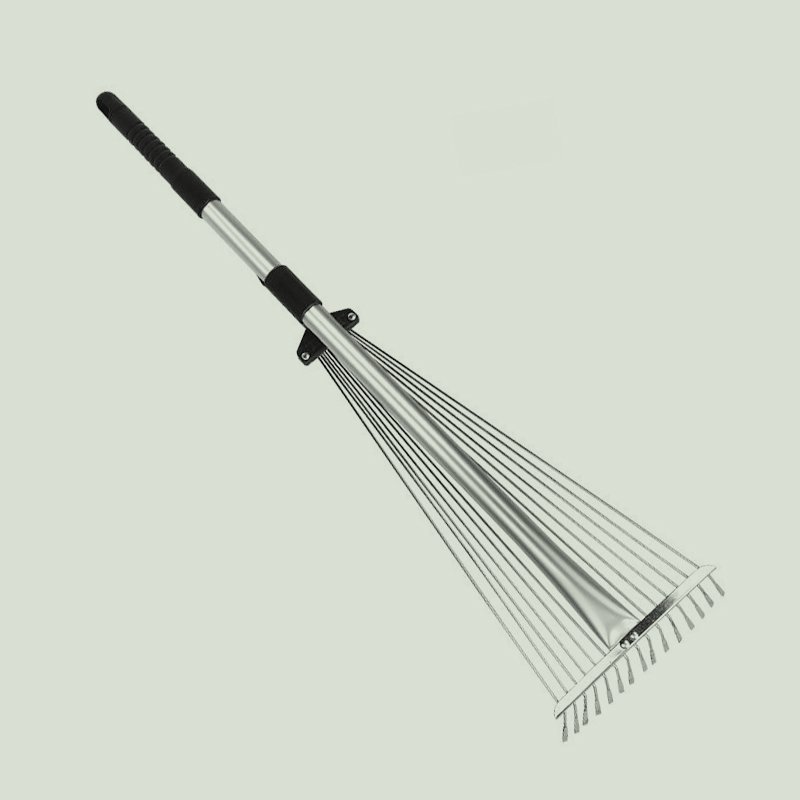 ステンレス製の草刈りレーキ