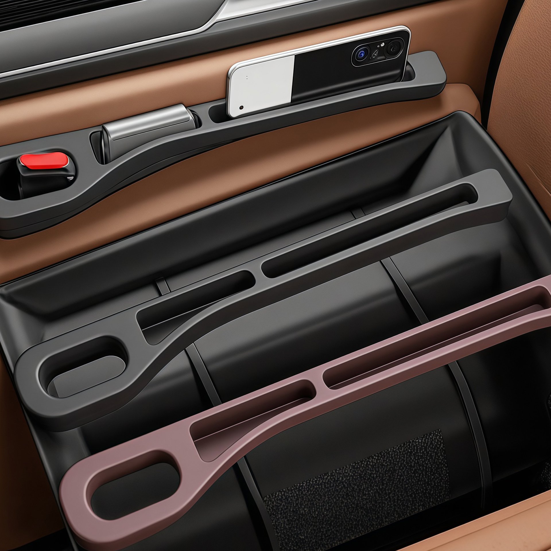 Der autositz hat ein leck und die sitze sitzen