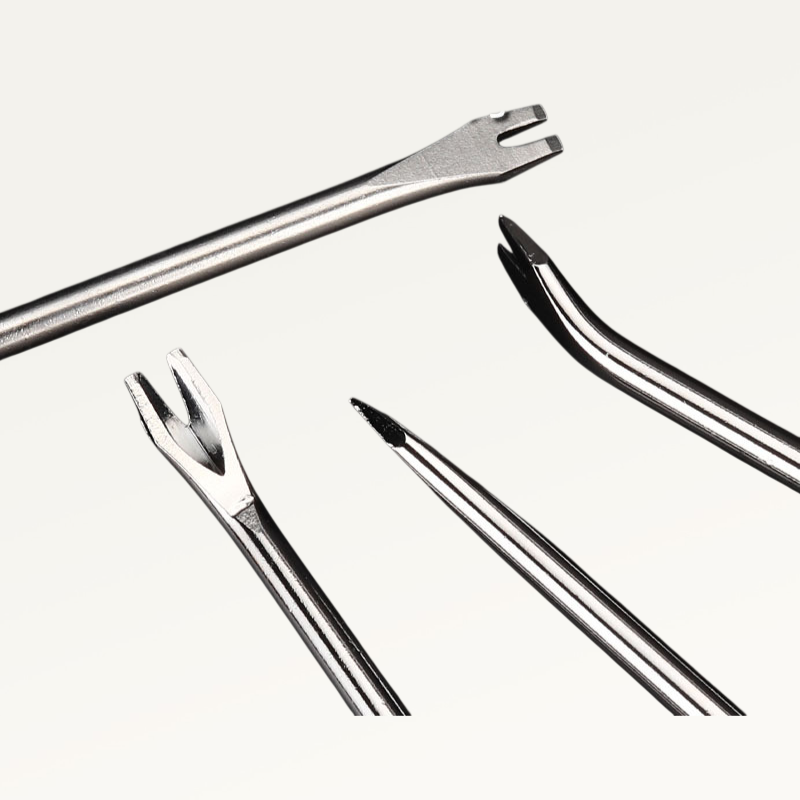 Wear-resistant and durable screwdriver opening nail remover