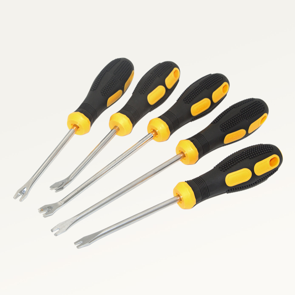Wear-resistant and durable screwdriver opening nail remover