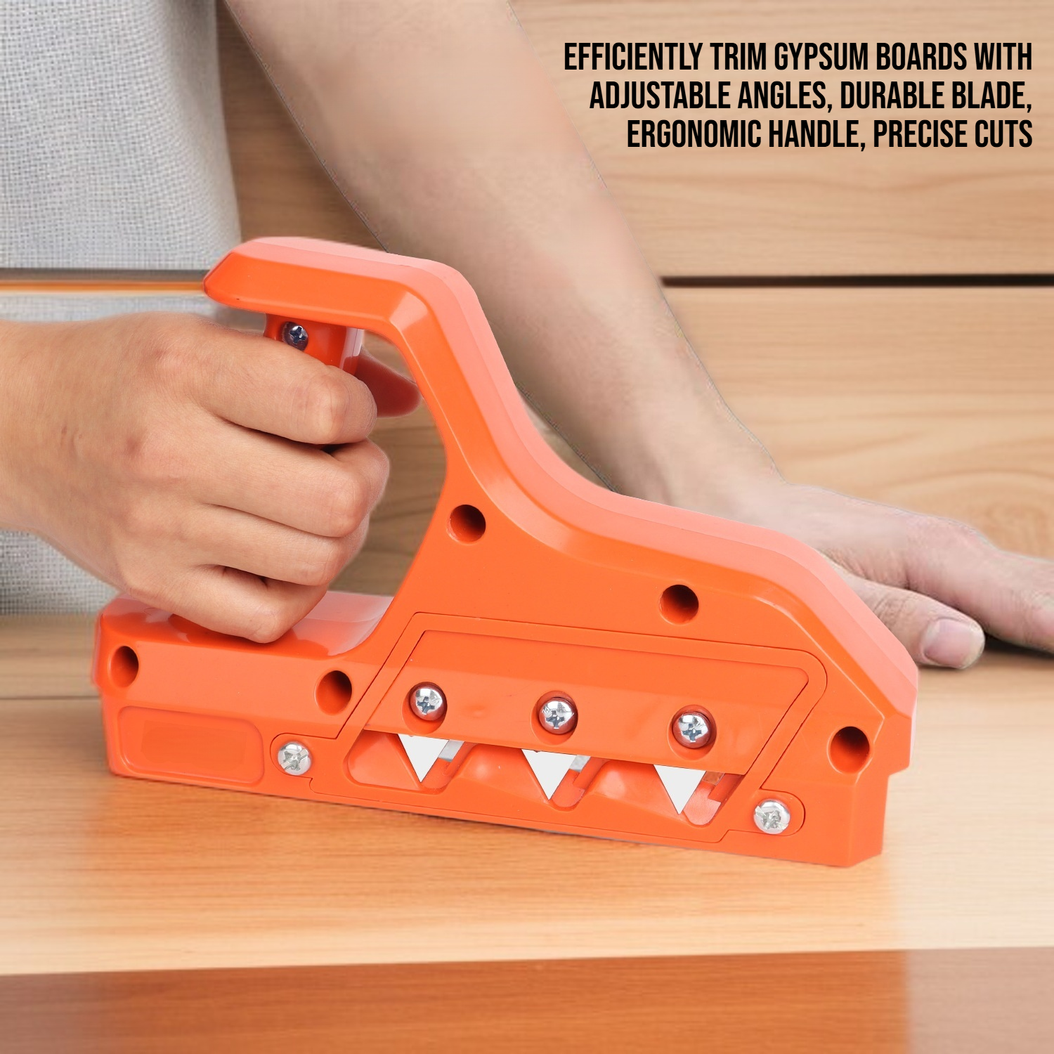 Multi angle gypsum board angle planer