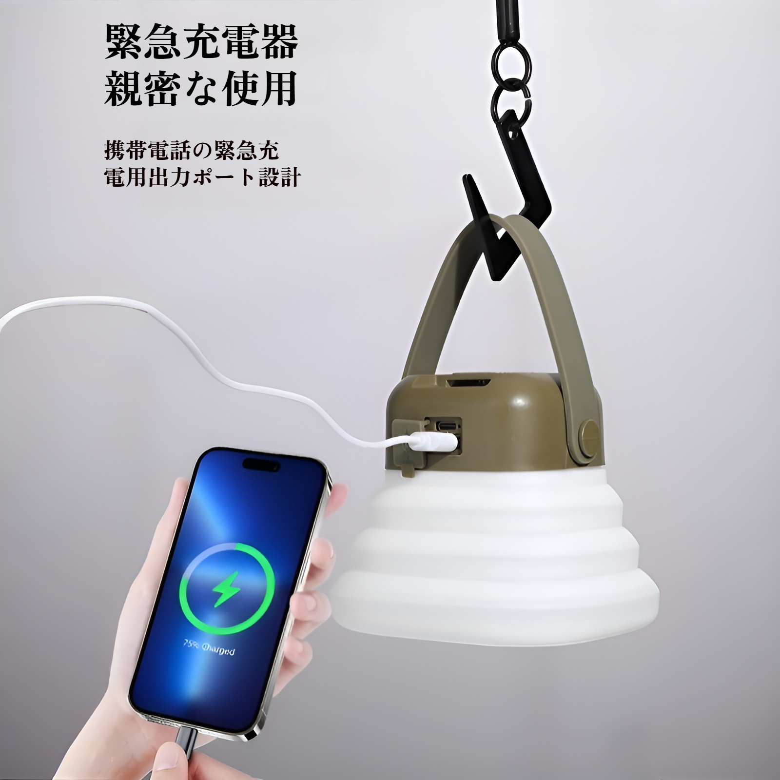 超長電池寿命のLEDキャンプライト