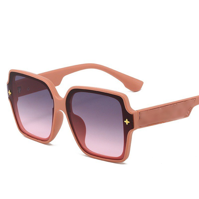 핑크 안경테 그레이 핑크 안경알