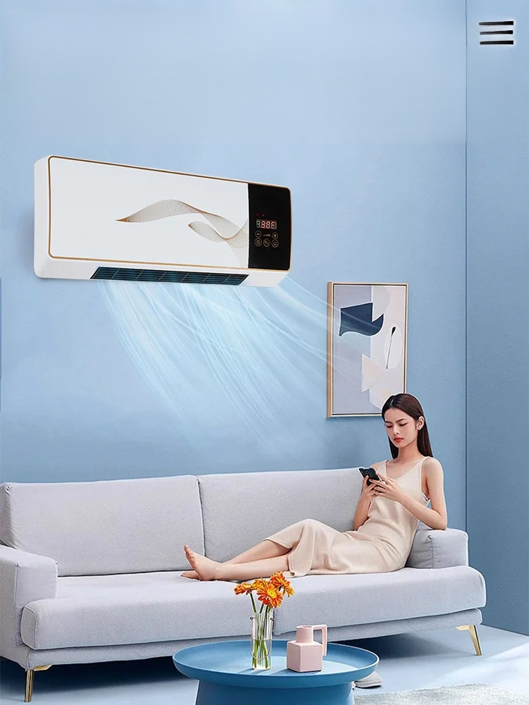 Effiziente Kühlung durch wandmontierte Ventilatoren für mobile Klimaanlagen