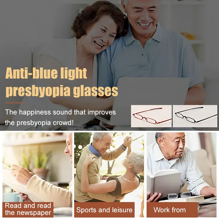 Ultra Small Ultra Light Metal Presbyopia Portable Pen Holder Type