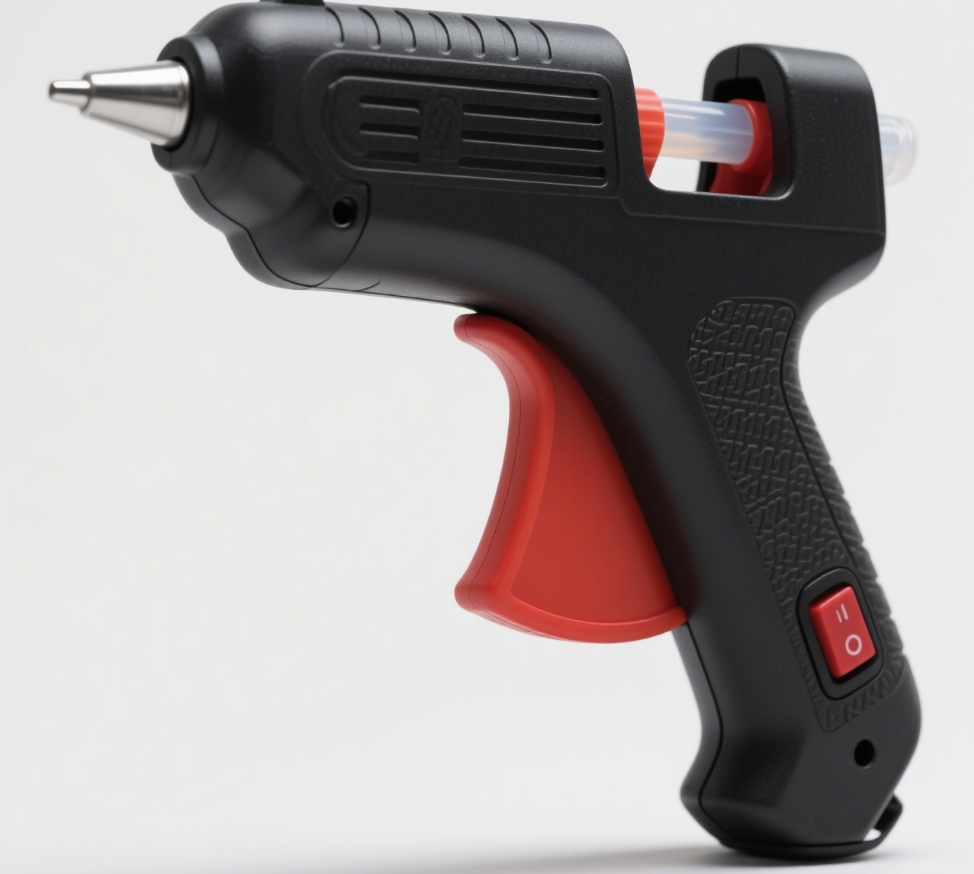 高品質ミニ熱接着ガンのラベンダーカラー外観