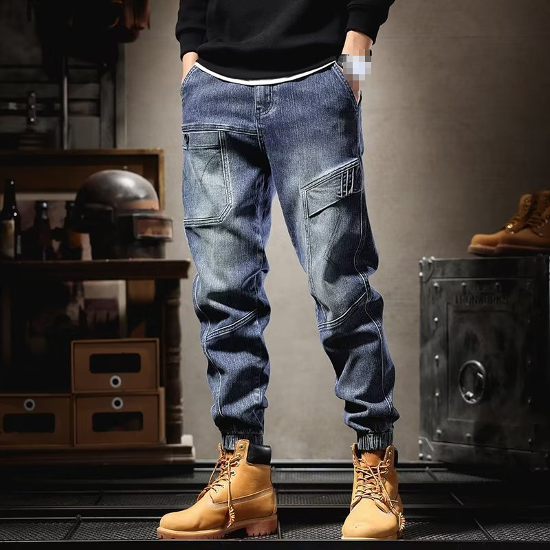 남성 캐주얼 조거 청바지