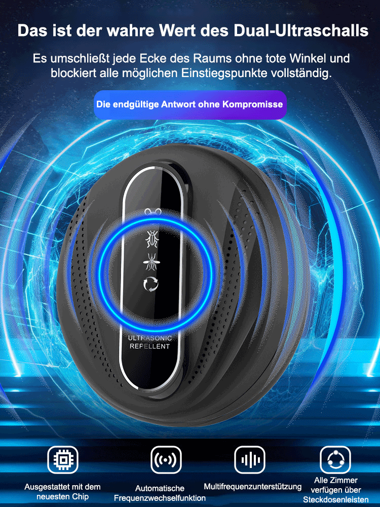 Ultraschall-Mücken- und Rattenabwehr