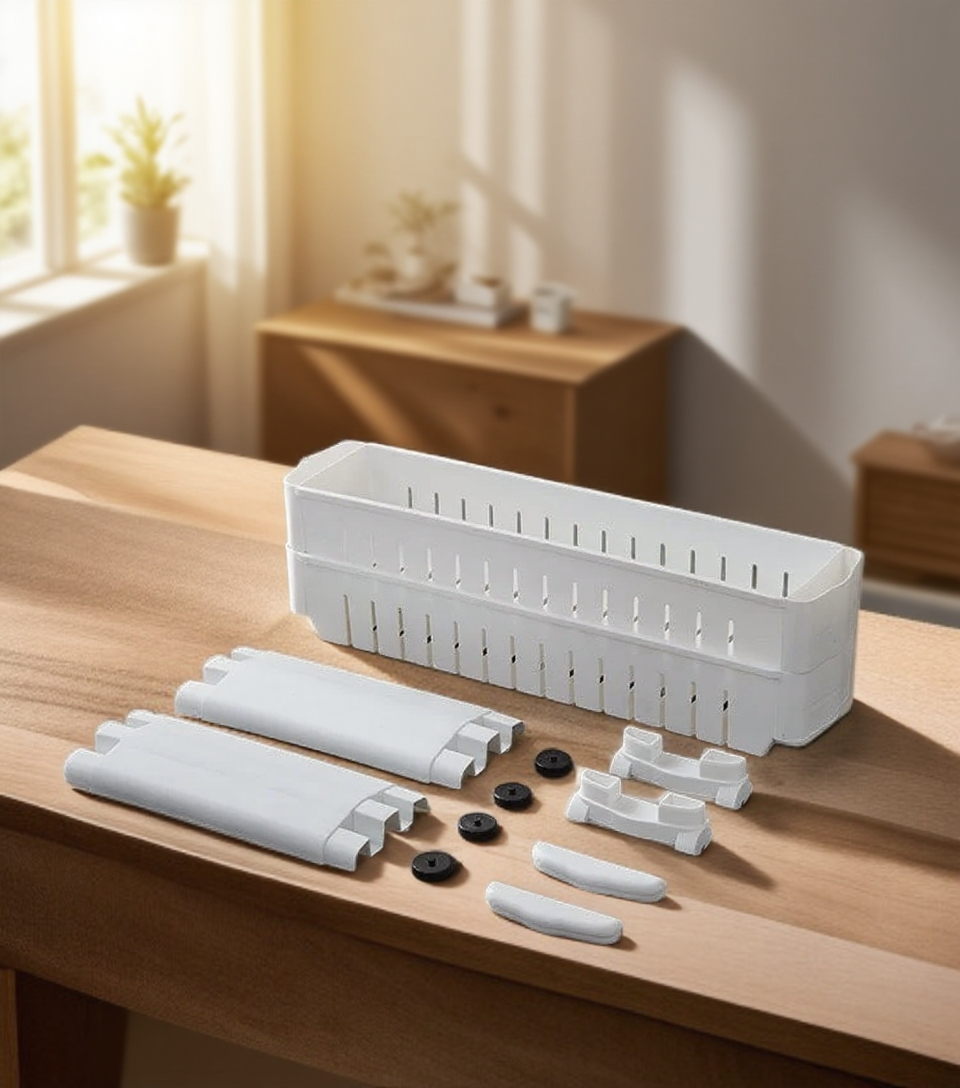 Praktický regál do koupelny pro úsporu místa