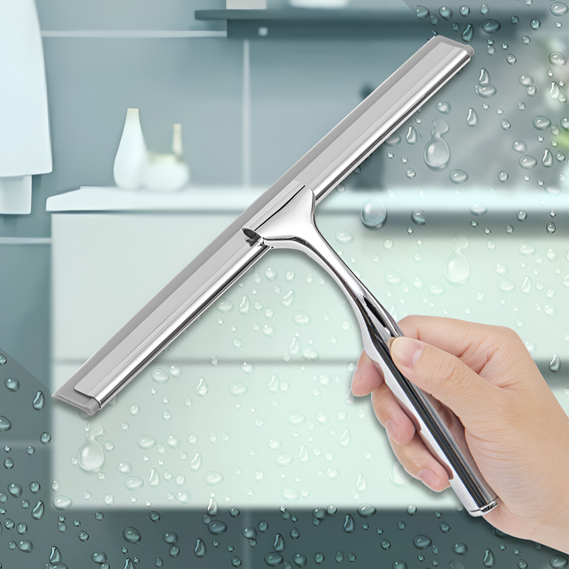 ガラス洗浄用工芸品 浴室鏡洗浄用亜鉛合金製 家庭用ガラスワイパー 車の窓用ワイパー