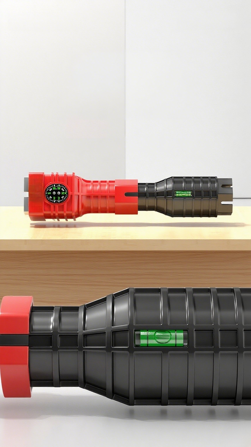 싱크렌치 공구로 싱크대 배관 수리 장면