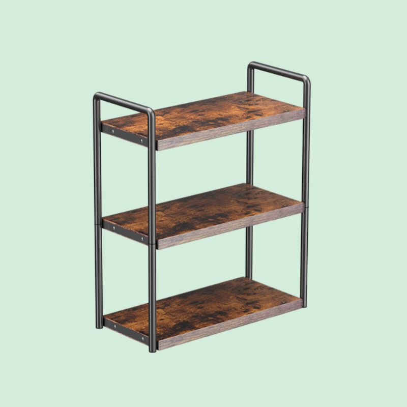 多層キッチンコーナー収納ラック