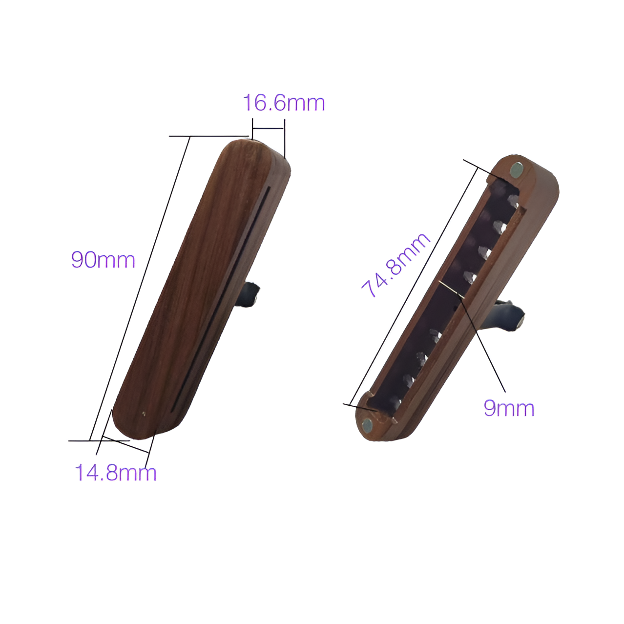シンプルでおしゃれなクルミ材アロマセラピー香水