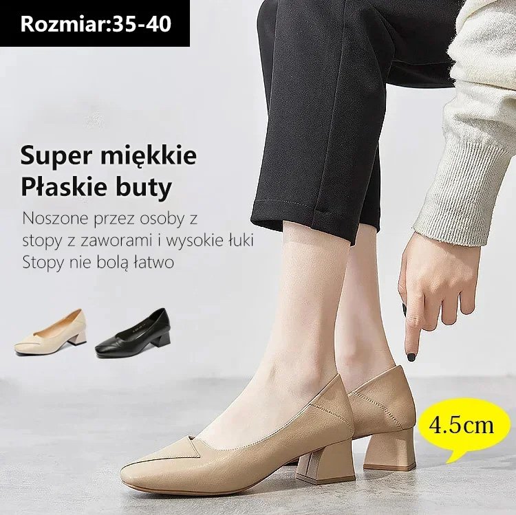 Super miękkie płaskie buty