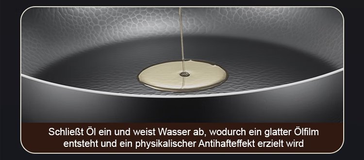 Robuste Eisenpfanne mit elegantem Design