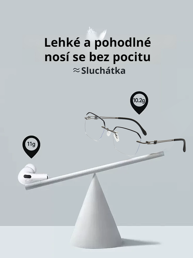 Ultra HD Křišťálové brýle na čtení