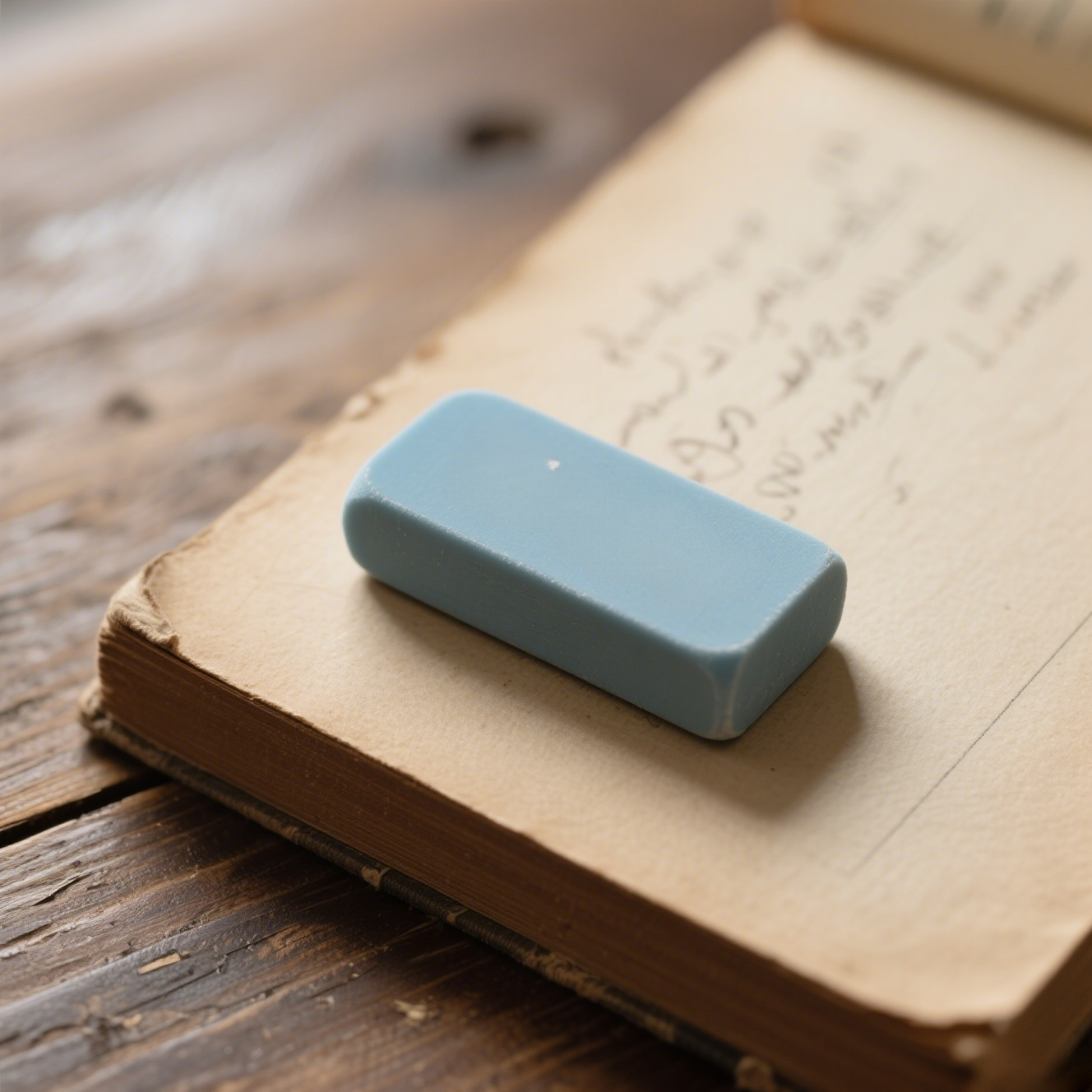 Smooth erasing eraser for classroom use