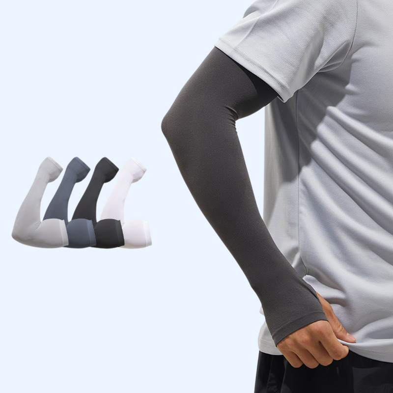 夏の日焼け止めメンズストレッチ大サイズスリーブカバー