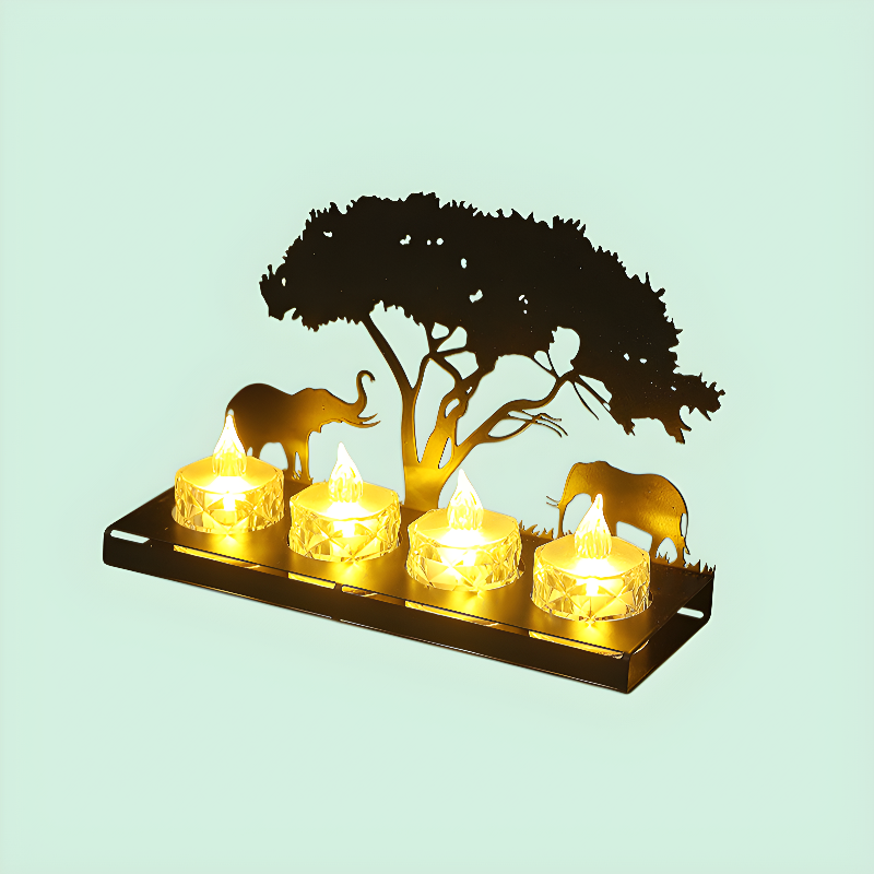 유럽식 전자 촛대 홀더