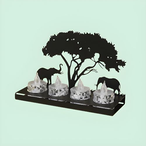 유럽식 전자 촛대 홀더