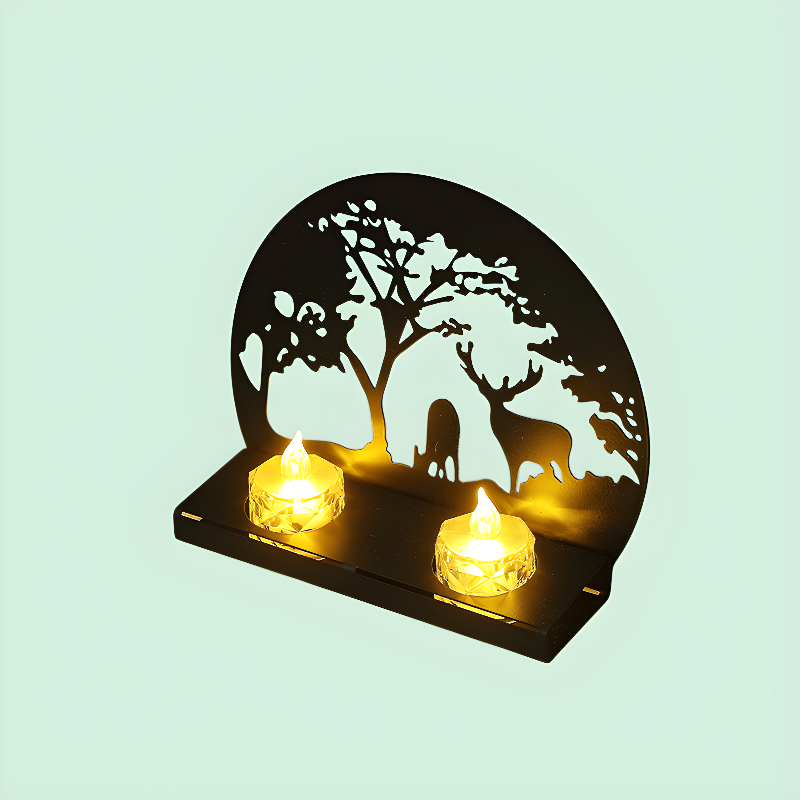 유럽식 전자 촛대 홀더