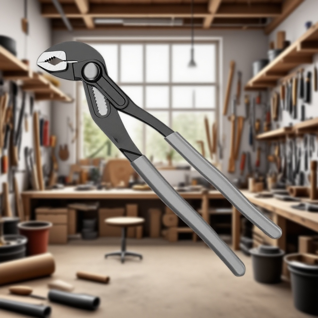 Univerzális csavarkulcs vízpumpa fogó, gyors állítású háztartási szerszám