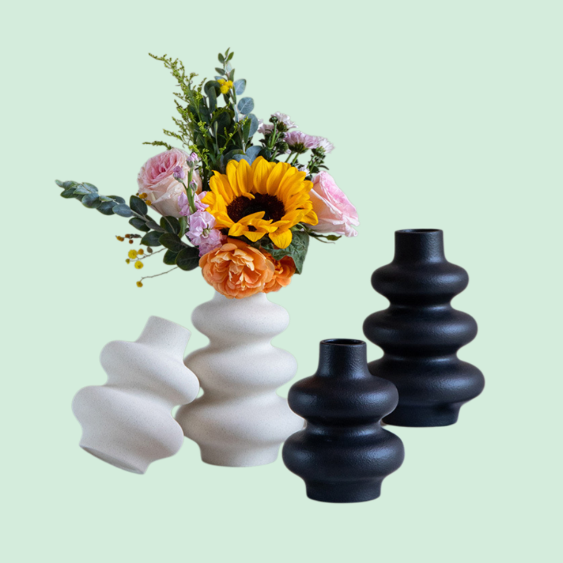 무광 소성 화병 장식품