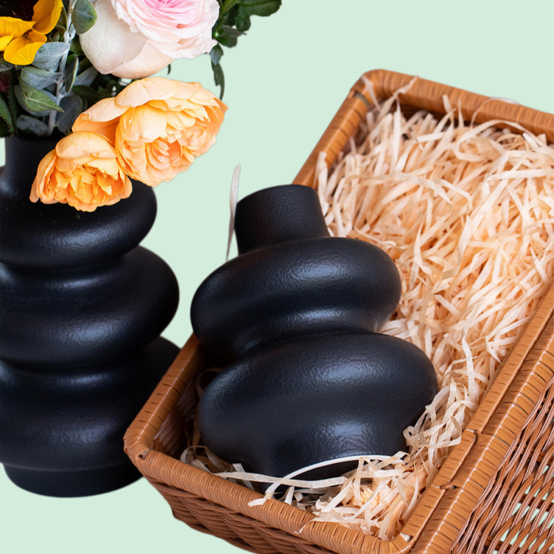 무광 소성 화병 장식품