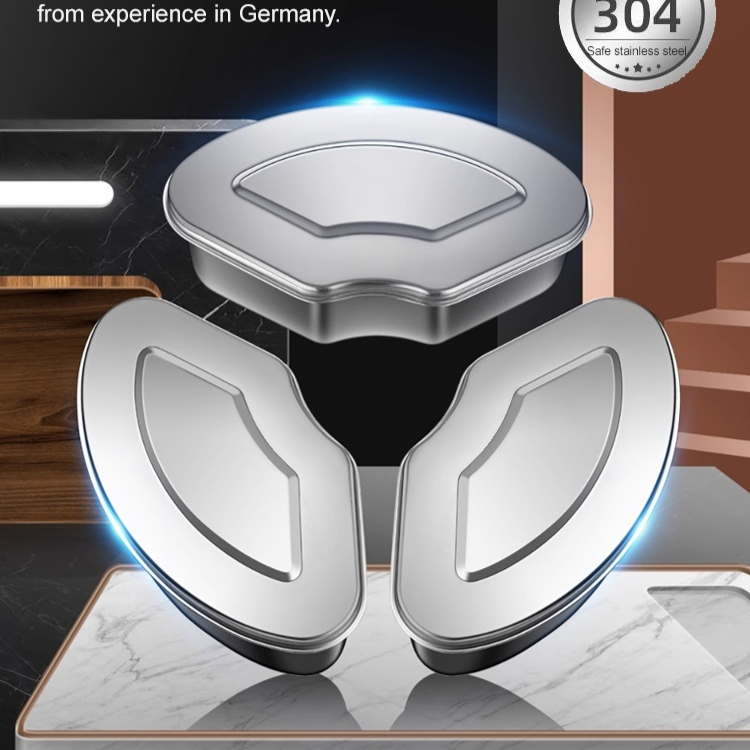 304 Stainless Steel Fan-shaped Steaming Tray with Lid