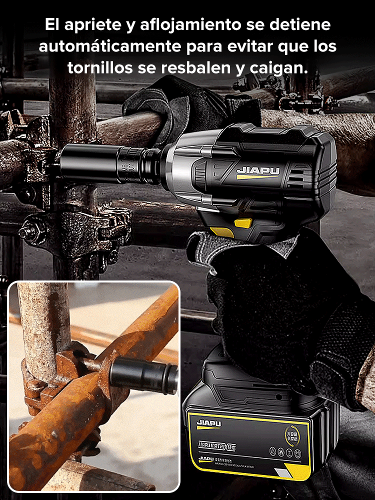 Llave de impacto de batería de litio de alto torque