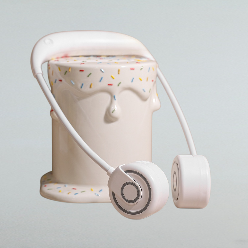 軽量無葉強力首掛けファン