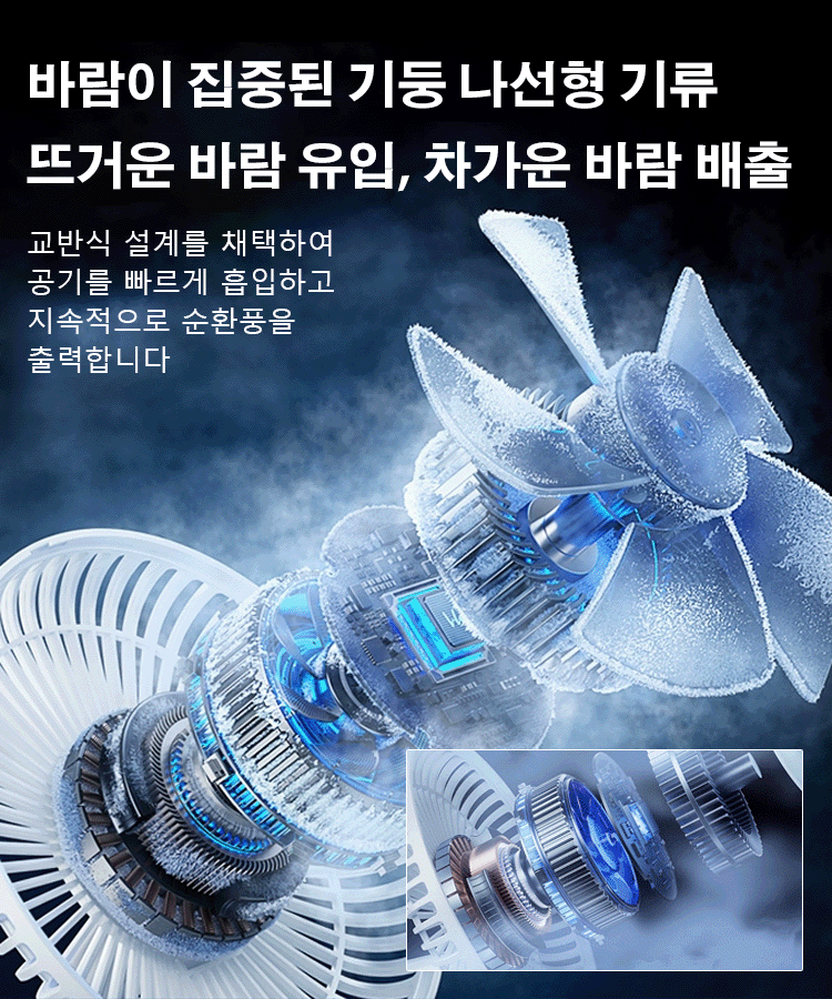 벽걸이 접이식 선풍기