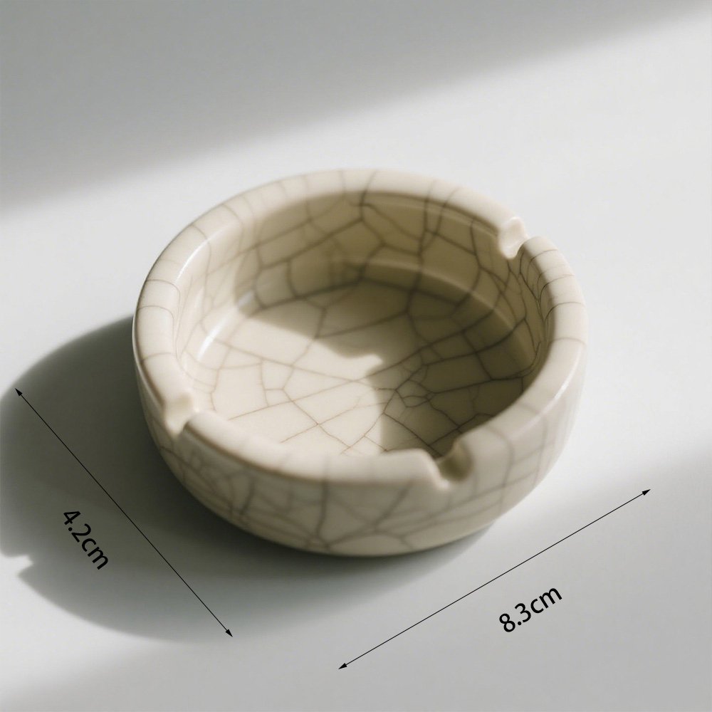 Kreativní popelník v moderním obývacím pokoji