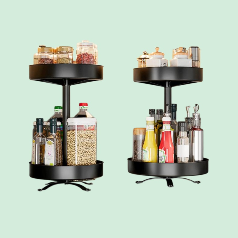 回転式スパイスラック