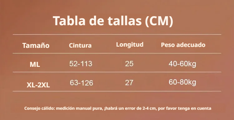 Braga innovadora termosensible para mujeres