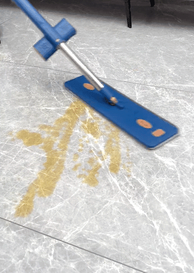 Mop płaski z łatwą wymianą nakładki