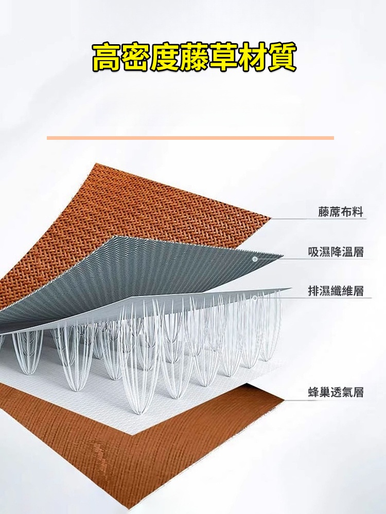 天然純藤材質可折疊夏季涼蓆